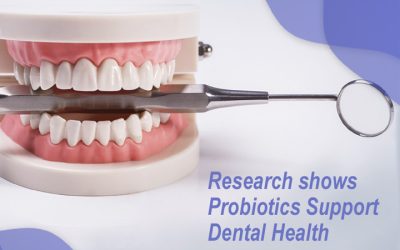 For good dental health brush teeth daily… and take a probiotic supplement?