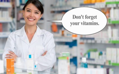 Is taking a vitamin/mineral supplement important? 80% of pharmacists think so