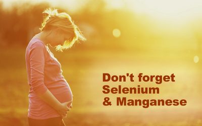 Selenium and manganese during pregnancy confers heart benefits to baby for life