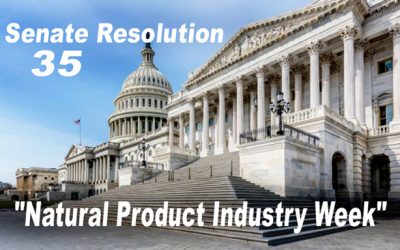 Senate resolution recognizes vital health role of nutritional supplements, other natural products